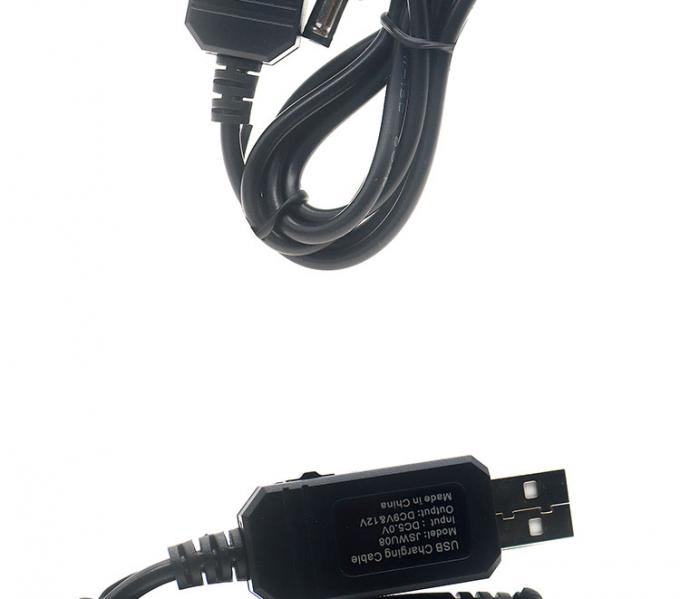 Cable de refuerzo de cable de corriente continua de alta calidad de USB 5v a 9v 12v para router 5