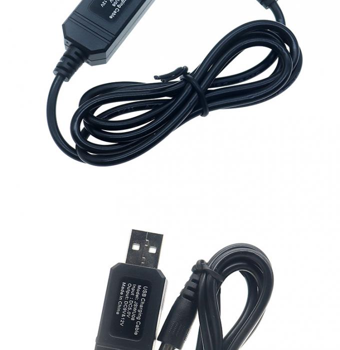 Cable de refuerzo de cable de corriente continua de alta calidad de USB 5v a 9v 12v para router 4