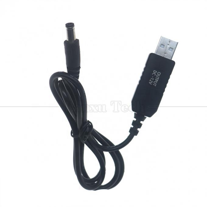 Tensión personalizada 15V 12V 10V 9V 4V 3V USB a DC Micro Tipo C Cable de cargador para el enrutador de la cámara Led Light Walkie Talkie GPS 4