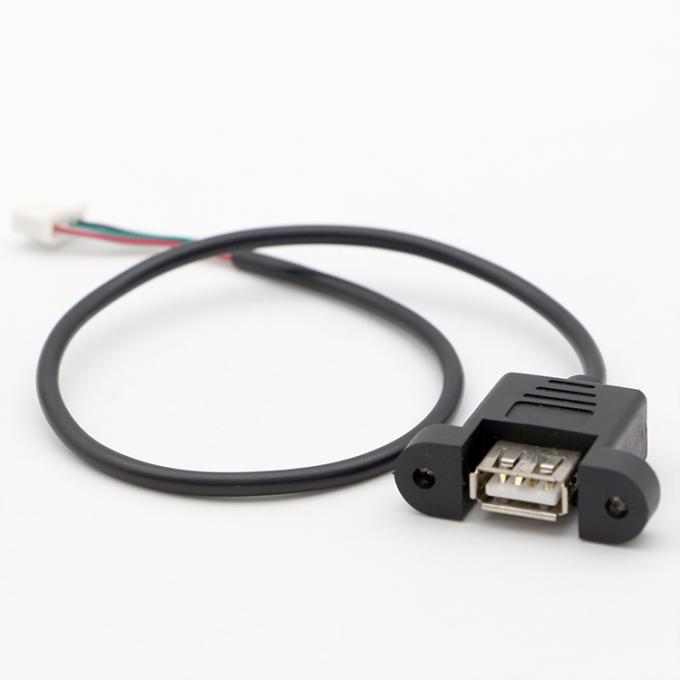 Cable de ensamblaje USB 2.0 tipo A a JST XH PH SH 5