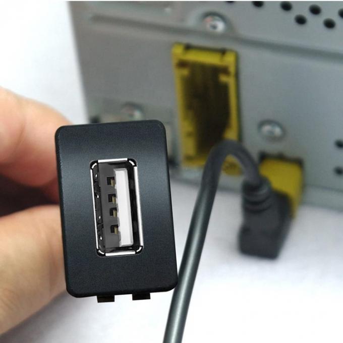 Panel de panel de conexión de conexión de conexión masculina a femenina USB cable de extensión de montaje de chorro 6