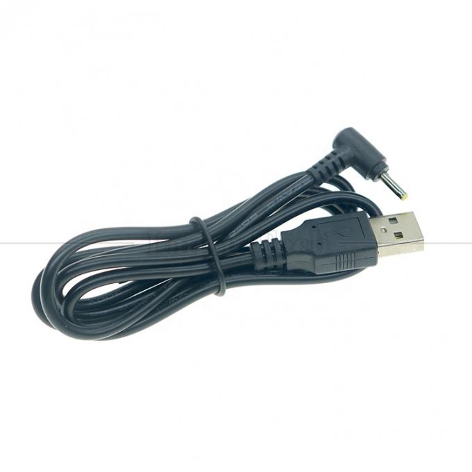 90 grados en ángulo recto USB A macho al barril Jack DC 2.5x0.7mm 3.5x1.35 5.5x2.5 5.5x2.1mm Cable de carga 5
