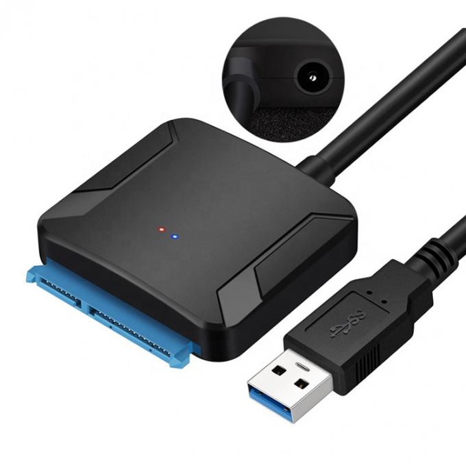 Alta compatibilidad 2.5 3.5 pulgadas SSD HDD disco duro USB 3.0 a Sata Cable 2