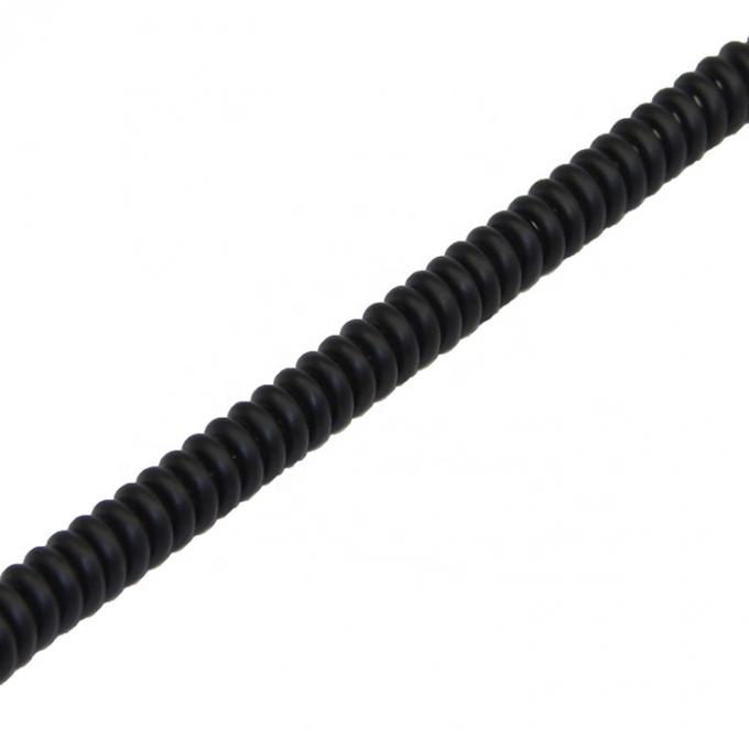 Carga de datos en espiral de resorte de alta calidad Mini USB 2.0 Cable de cargador de extensión para cámara PS3 3