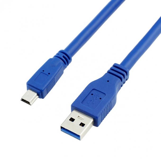 Cable de extensión USB 3.0 de alta velocidad de 5 Gbps de tipo A masculino a mini B 10 PIN 5