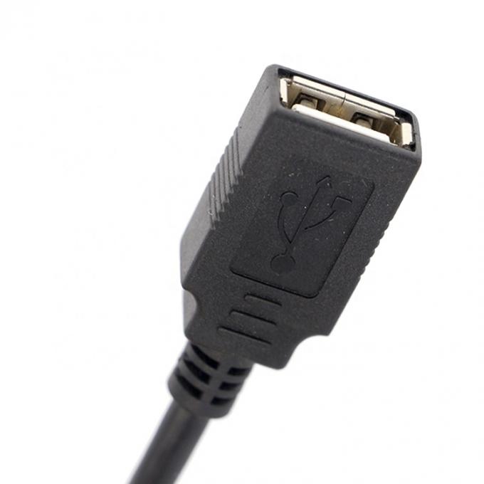 1m 2m 3m Hombre a mujer Tipo A USB 2.0 Cargador de datos de extensión Cordón de cable OTG 3