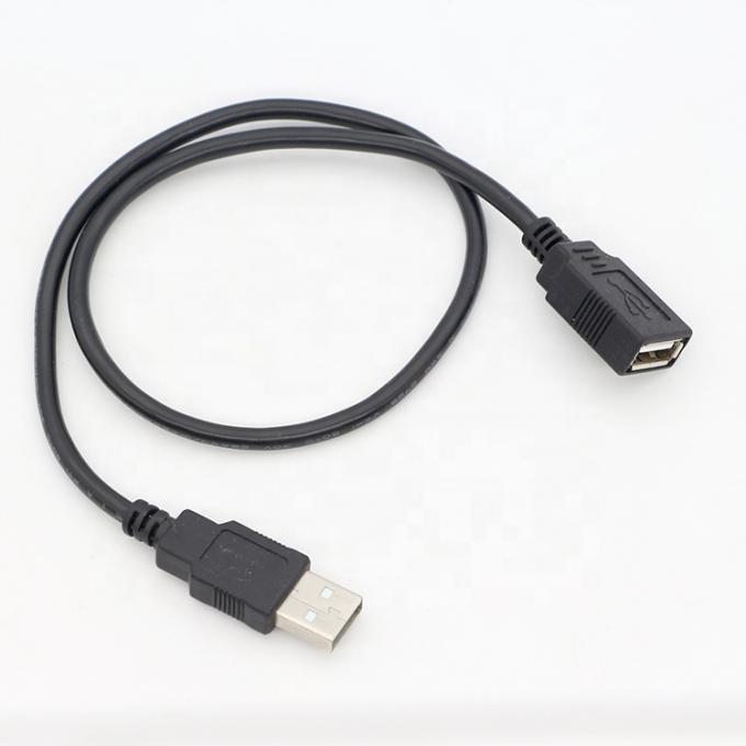 1m 2m 3m Hombre a mujer Tipo A USB 2.0 Cargador de datos de extensión Cordón de cable OTG 6