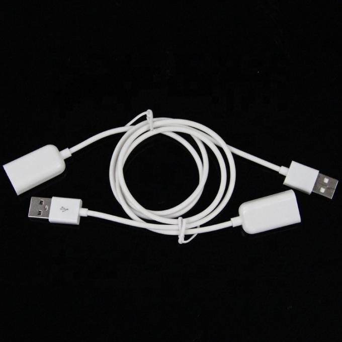 1M 2M Carga de datos de hombre a mujer USB 2.0 Tipo A Cable OTG de extensión para muebles de computadora 2