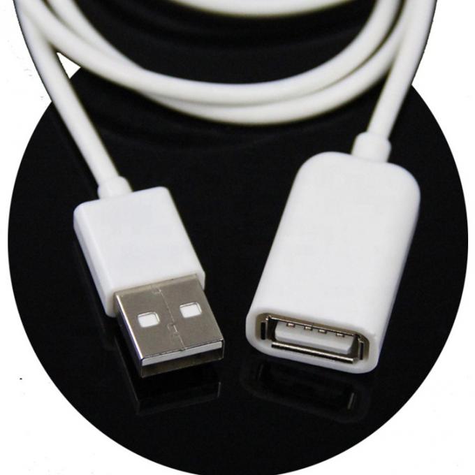 1M 2M Carga de datos de hombre a mujer USB 2.0 Tipo A Cable OTG de extensión para muebles de computadora 4