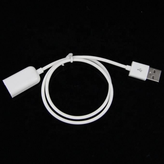 1M 2M Carga de datos de hombre a mujer USB 2.0 Tipo A Cable OTG de extensión para muebles de computadora 3