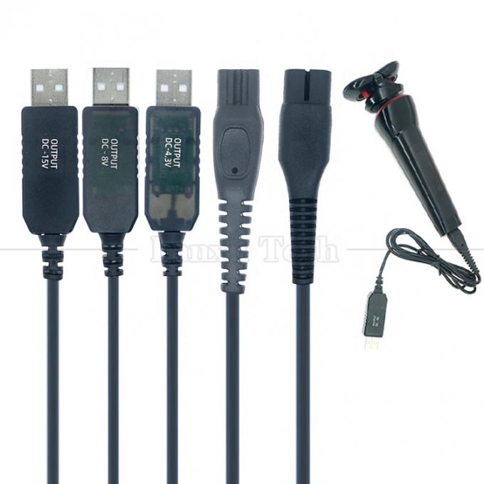 Reemplazo de alta calidad de 15V 8V 4.3V USB cable de carga de energía para Philips para Philip Shaver 0