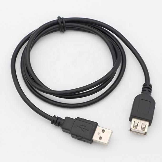 1m 2m 3m 5m Hombre a mujer USB 2.0 Tipo A Cable de cargador de datos de extensión 1