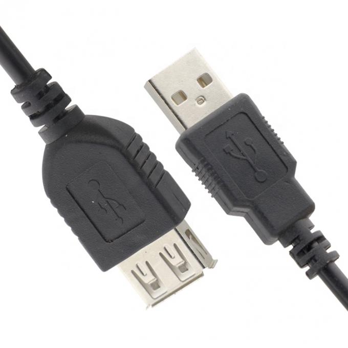1m 2m 3m 5m Hombre a mujer USB 2.0 Tipo A Cable de cargador de datos de extensión 4