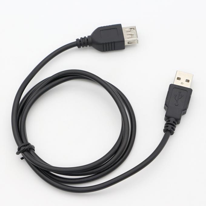 1m 2m 3m 5m Hombre a mujer USB 2.0 Tipo A Cable de cargador de datos de extensión 5