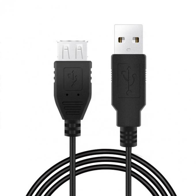 OEM personalizado 1m 2m carga de datos de macho a hembra USB 2.0 tipo A cable de extensión 3