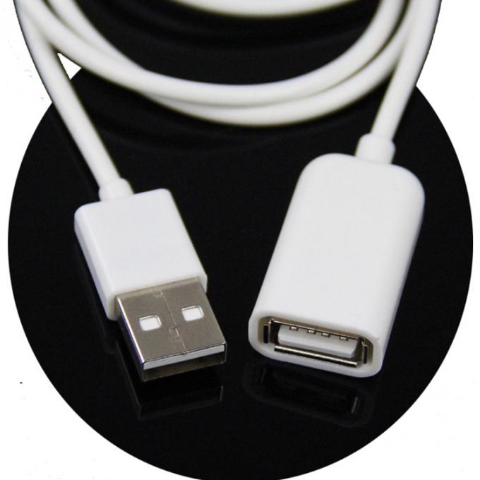 Cable de carga de datos de extensión USB 2.0 tipo A para bolsas de muebles de computadoras 2