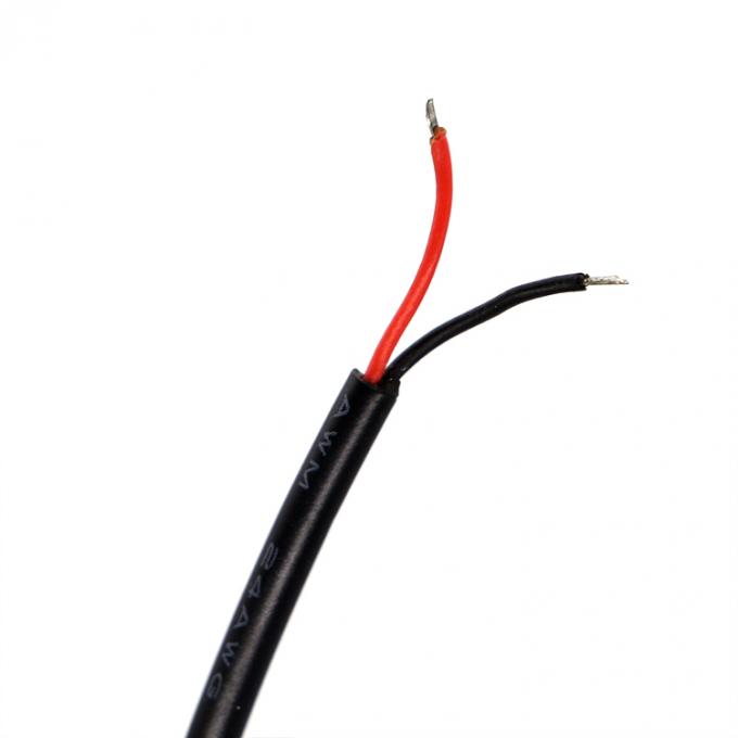 USB 2.0 Un macho para abrir despojado de 2 soldadura enlatada alambre desnudo del extremo del cable de cola de lechón 4