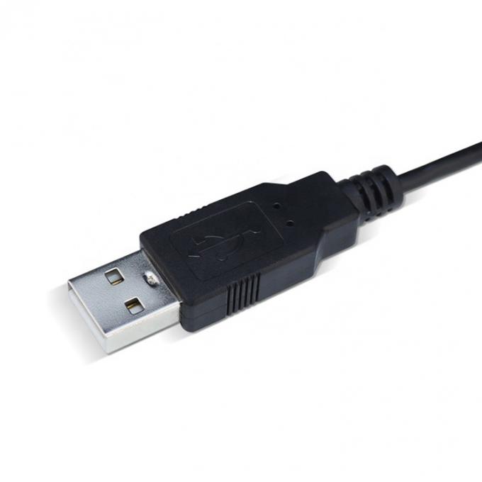CUSTOM SHIELD USB 2.0 Un macho a desnudado 4 cables de lata de extremo abierto cola de cerdo cables de extremo desnudo 5