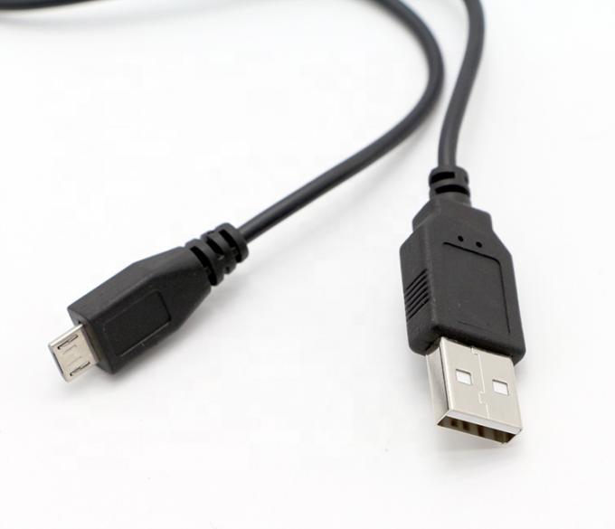 Carga rápida universal 1m 2m 3m 5m 1A 2A Micro B a USB A Cable de cargador de datos 2
