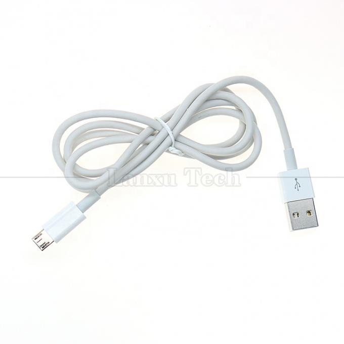 Alta compatibilidad para cargar datos V8 Micro B a USB A Cable masculino para Android Phone Power Bank 0
