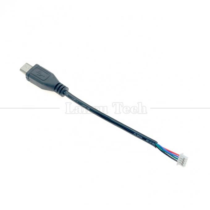 OEM Micro USB personalizado para JST 4 pin 1.25mm Cable de tono 3