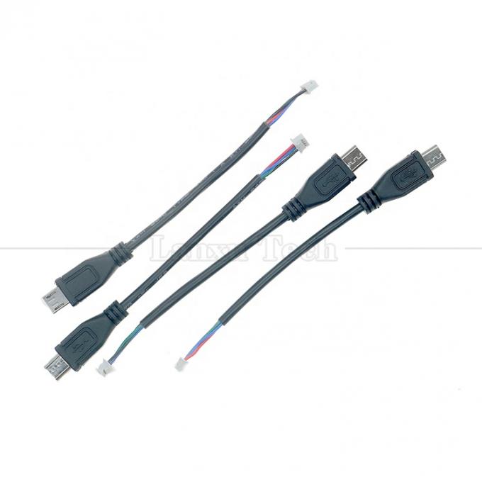 OEM Micro USB personalizado para JST 4 pin 1.25mm Cable de tono 1