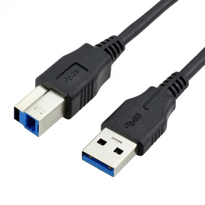 1M 2M 3M Datos de alta velocidad 5Gbps Un macho a B Hombre USB 3.0 Cable de impresora para Epson HP 2