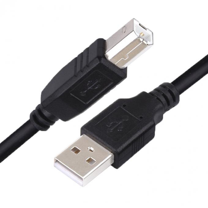 Carga de datos de alta velocidad 1M Tipo A macho a B macho Cable USB 2.0 para escáner de impresora 2