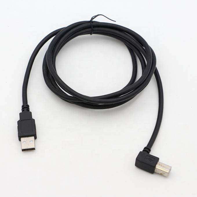 1M 1.5M 3M 90 grados en ángulo recto USB 2.0 Cable de extensión de energía para cabeza de impresora para Epson HP 1