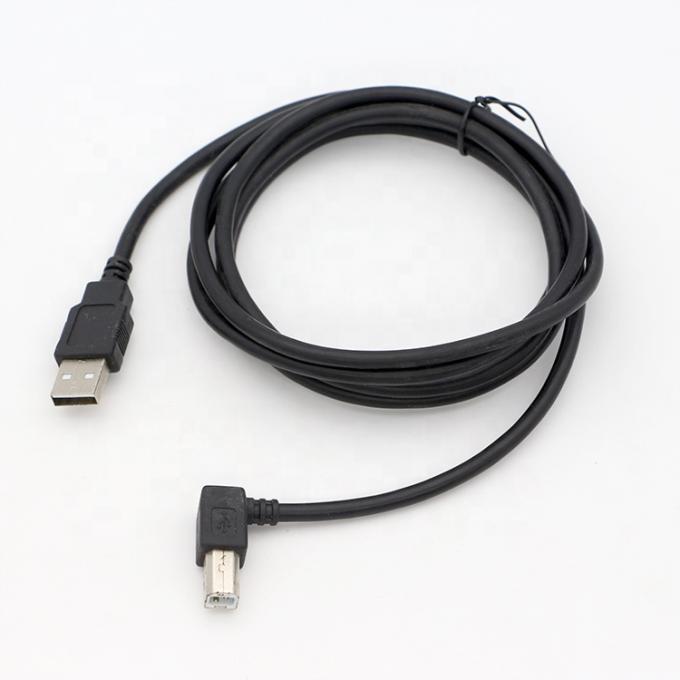 1M 1.5M 3M 90 grados en ángulo recto USB 2.0 Cable de extensión de energía para cabeza de impresora para Epson HP 5