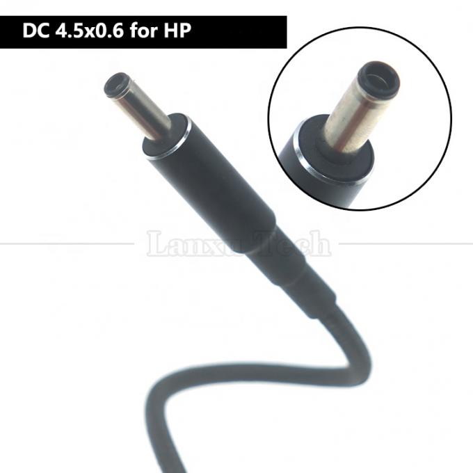 Nylon trenzado 100W 20V 5A PD Tipo C a DC 4.5x3.0 7.4x0.6 Cable de carga de adaptador para HP Dell Lenovo Asus Acer Samsung Laptop 2