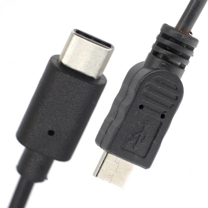 1M 2M 3M USB Tipo C a Micro A B 5 PIN USB OTG Cable de datos 1