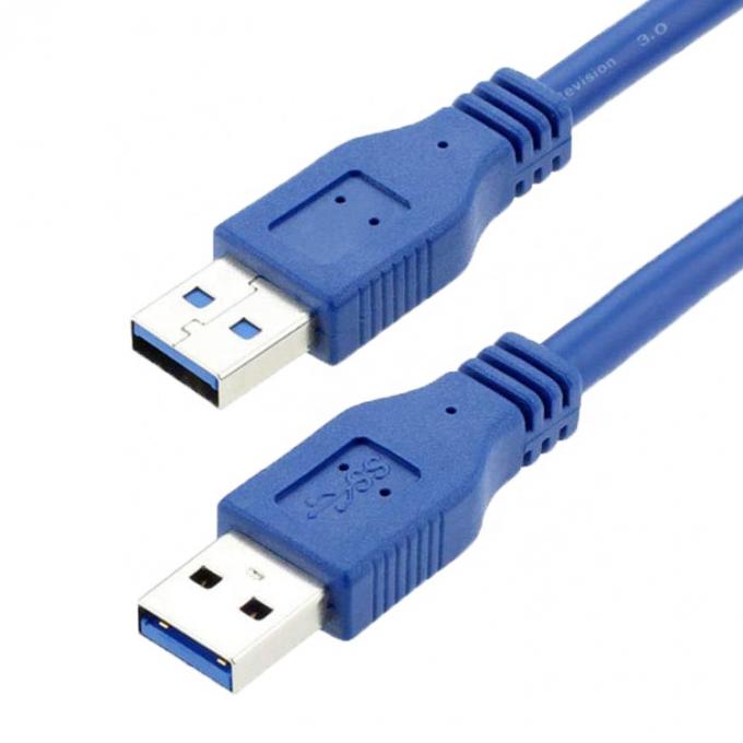 Alta velocidad 5Gbps 1M 3M USB3.0 de macho a macho USB 3.0 Cable de extensión de datos para impresora de módem de PC 4