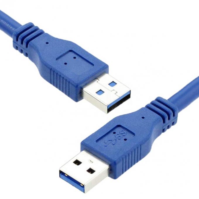 Alta velocidad 5Gbps 1M 3M USB3.0 de macho a macho USB 3.0 Cable de extensión de datos para impresora de módem de PC 5