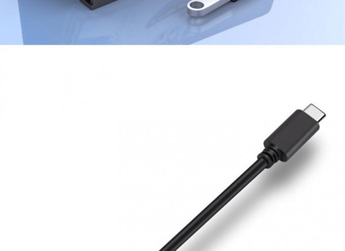 USB Tipo C Hombre a USB 2.0 Un cable de adaptador OTG femenino para teléfono portátil 5