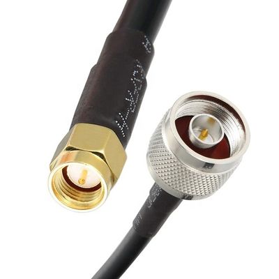 Antenna personalizada SMA macho a N Tipo de cola de cerdo Cable de extensión coaxial RF para antena Wifi GPS