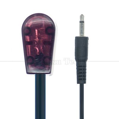 comprar 3.5mm Jack de audio 2 polos sensor IR remoto Mi transmisor infrarrojo receptor extensor cable para video estéreo online manufacture
