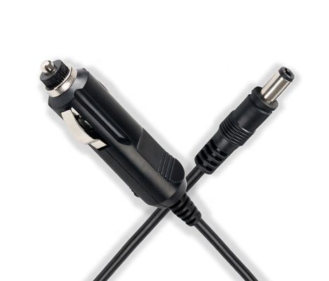 comprar 12V 3A 5.5x2.1mm encendedor de cigarrillos macho enchufe al cable de cargador de automóvil DC online manufacture