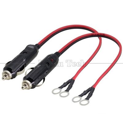 comprar 15A de alta corriente de corriente continua de cigarrillos de alimentación de conexión a O Cables terminales redondos para automóviles online manufacture