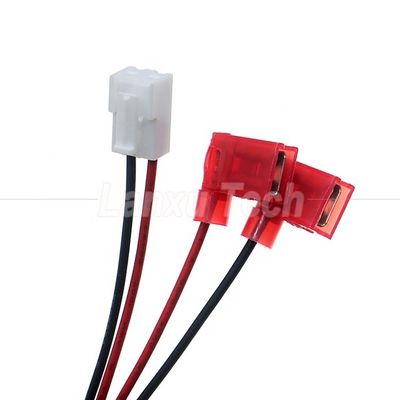 comprar VH 2P 3.96mm Pitch a 90 grados Ángulo 6.3 Conector de espadas de ensamblaje de cable de alambre online manufacture