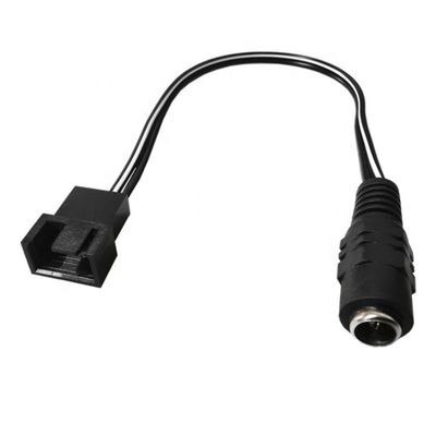comprar Conexión de 12V DC femenino a 3 4 pin PC Casilla de abanico de alimentación PWM Adaptador de cable de extensión online manufacture
