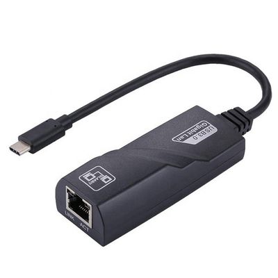 comprar Alta compatibilidad USB 3.1 Tipo C macho a Gigabit RJ45 Ethernet Adaptador de red LAN para computadora portátil online manufacture