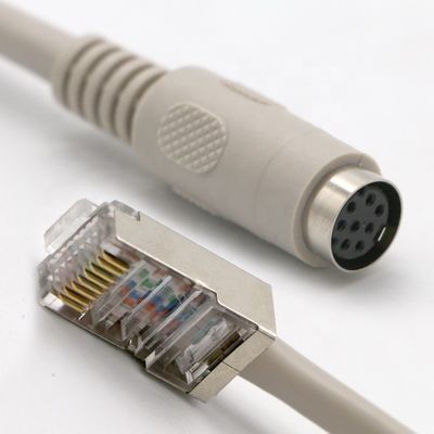 comprar 0.2M 0.5M 1M 2M 3M 5M 8 PIN Mini Din Femenino para el cable de extensión RJ45 online manufacture