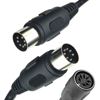 comprar Señales Midi personalizadas Hombre a Hombre Mujer 7 pin DIN Controlador de audio cable de extensión estéreo online manufacture