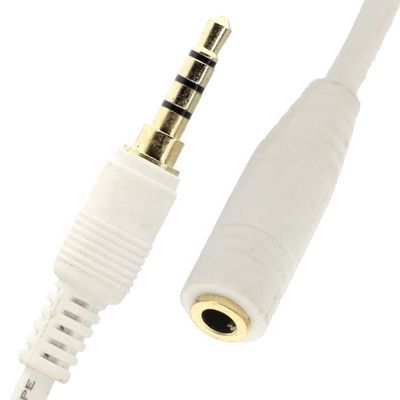 comprar 1m 2m 3m 5m 10m 3.5m Jack de audio TRRS masculino a 3.5mm TRRS femenino Cable de extensión de audio estéreo auxiliar online manufacture
