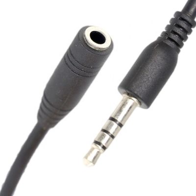 comprar 3.5mm Jack TRRS Hombre a 3.5mm Jack TRRS Mujer Cable de extensión de audio estéreo auxiliar online manufacture