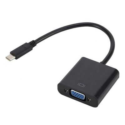 comprar Adaptador de conversión de USB tipo C a VGA para computadora portátil online manufacture