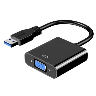 comprar Convertidor de vídeo de pantalla múltiple USB 3.0 a VGA Adaptador para PC Monitor de computadora portátil Proyector HDTV online manufacture