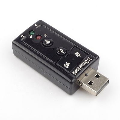 comprar Conecta y reproduce el adaptador de tarjeta de sonido externo USB de Audio Mic Studio online manufacture
