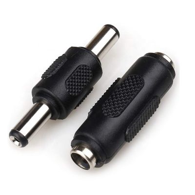comprar 12V 24V Hombre Mujer 2.1x5.5mm 2.5x5.5mm Adaptador de conector de corriente Jack de barril online manufacture